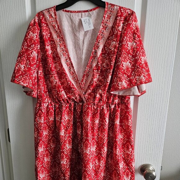 🔆3 FOR $15! Women's Short Sleeve Dress - Picture 1 of 4